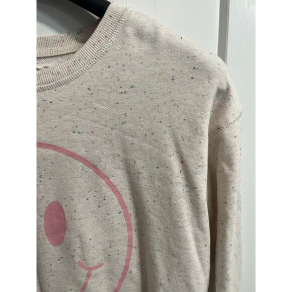 Plus Size Womens Smiley Face Graphic Sweatshirt Maurices Size 0X - Picture 5 of 7